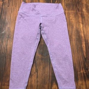 Light Heather Purple Fleo Leggings
